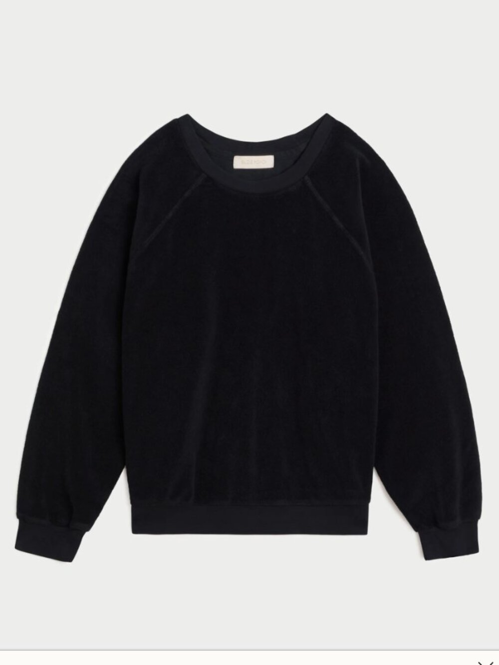 Suzie Kondi Samos Sweatshirt Terry Black